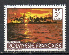 POLYNESIE. N°253 Oblitéré De 1986. Motu Tapu. - Gebruikt