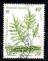 POLYNESIE. N°268 Oblitéré De 1986. Plante Médicinale. - Oblitérés