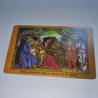 San Marino-(RSM-051)-anni Nascita Gesu 2000-urmet Card-(56)-(005582)-mint Card+1card Prepiad Free - Saint-Marin