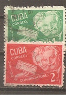 Cuba - Yvert  293A-B (usado) (o) - Oblitérés