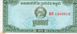 Billet Du Cambodge, 0.1 Riel (1 Kak), 1979, -  Neuf - - Cambodja