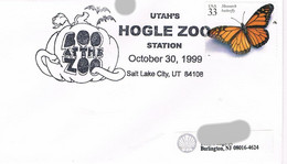 USA - Sonderstempel - Hogle Zoo - Salt Lake City - Marke Schmetterling, Butterfly - Andere & Zonder Classificatie