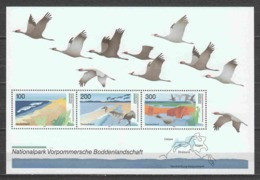 Germany Bund 1996 Mi Block 36 MNH BIRDS GOOSE - Ganzen