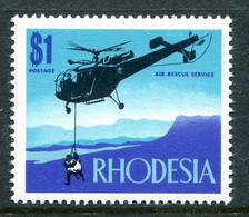 Rhodesia 1970-73 Decimal Currency Pictorial Definitives - $1 Air Rescue MNH (SG 451) - Rhodesië (1964-1980)
