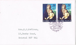 39590. Carta BAILE ATHA CLIATH (Dublin) Irlanda1974. Exposicion STAMPA 74 - Covers & Documents