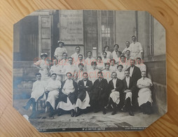 1912 PARIS HOPITAL NECKER - SERVICE DU DOCTEUR ROUTIER - PHOTO 28.5*22.5 CM LUCIEN WORMSER - Profesiones