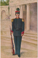 VATICAN - ITALY - Vaticano: Guardia Palatina In Grande Uniforme - Artist Signed Artcard - Vatican