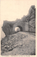 Lötschebahn Viktoriatunnel Und Blick Ins Rhonetal - Viktoria - Tunnel Baltschieder - Viège Visp - Bahn - Viège