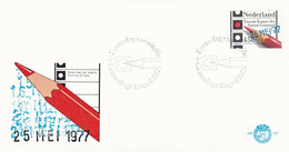 NETHERLANDS 1977 Elections Overprinted 25 MEI '77 FDC - Autres & Non Classés