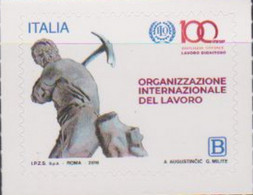 ITALY, 2019, MNH, ILO, INTERNATIONAL LABOUR ORGANIZATION,1v - OIT