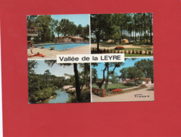 40-----VALLEE DE LA LEYRE--la Piscine Le Camping Les Terrains De Jeux De SABRES--la LEYRE--multi-vues--voir 2 Scans - Sabres