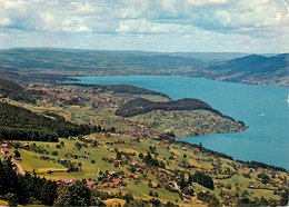 CPSM Blick Von Aeschiried Auf Thunersee,Krattigen,Faulensee    L352 - Aeschi Bei Spiez