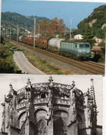 07 VIVIERS ARDECHE TRAIN CHEMIN DE FER - Viviers