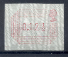 Royaume-Uni  1981 - Michel N. 1 - Timbre De Distributeur 0.12 1/2 P. (Y & T N. 1) - Post & Go Stamps