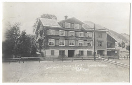 LAAD Nesslau: Echt-Foto-ak Gasthaus Z. Kleinen Speer 1917 - Nesslau