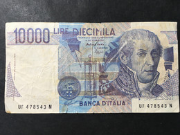 LIRE 10.000......REPUBBLICA ITALIANA.......BANCA D’ ITALIA..... - 10000 Liras