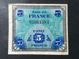 CINQ FRANCS......MILITARY CURRENCY? - Sonstige & Ohne Zuordnung