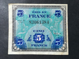 CINQ FRANCS......MILITARY CURRENCY? - Altri & Non Classificati