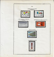 Brazil 1976 Complete Year 49 Commemorative Stamps And 2 Souvenir Sheets Some Yellowish Spots - Full Years