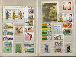 Brazil 1981 Complete Year 55 Commemorative Stamps  + 3 Souvenir Sheets + 4 Definitive Issues Some Yellowish Spots - Annate Complete