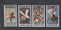 1993 Nigeria Orchids Flowers Fleurs Complete Set Of 4 MNH - Nigeria (1961-...)