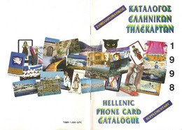 Phonecard Catalogue: Greece: Phonecard Edition In Year 1998, Colour - Books & CDs