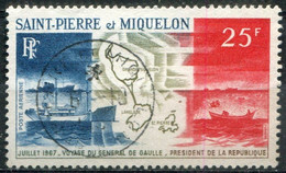 SAINT PIERRE ET MIQUELON - Y&T PA N° 38 (o) - Used Stamps