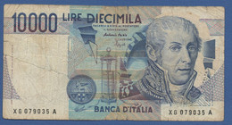 ITALY - P.112cX – 10.000 LIRE 1985 -  Molto Circolata - Sostitutiva XG - 10.000 Lire