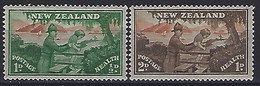 New Zealand 1946  Health Stamp (**) MNH  SG.678-679 - Unused Stamps