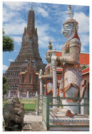 (KK 8) Thailand - Posted To Australia - Giant Guardians At The Wat Arum (temple Of Dawn) - Thaïlande