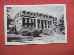 Music Building W.C.U.N.C. North Carolina > Greensboro         Ref  4743 - Greensboro