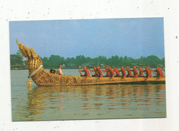 JC , G , Cp , THAILANDE ,THAILAND ,bateau , The ROYAL BARGE AMANTANAKRAJ In A Procession , écrite - Thaïlande