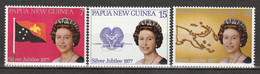 PAPUA NEW GUINEA - N°320/2 ** (1977) Elizabeth II - Papua-Neuguinea