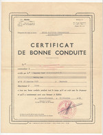 FRANCE - AIX En PROVENCE - Certificat De Bonne Conduite - Ecole Militaire Préparatoire 1964 - Dokumente