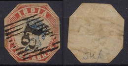 India 1854 Mi# 7 Used 4 ANNA - 1854 East India Company Administration