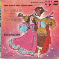 Disque 45 Tours Enfants La Belle Et La Bête - PERGOLA Illustré  (AN) - Children