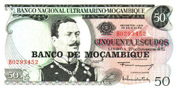 Billet >  Mozambique > 50 Escudos 1970 - Mozambique