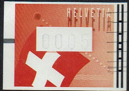 Schweiz 2005,Automatenmarken MiNr 15, Gestempelt - Automatenzegels