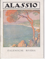 OLD BROCHURE -  TOURISM -  ITALY -  ALASSIO  1927 -  20 PAGES - Savona