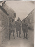 Photo Originale Militaria Artillerie WWI Près SAINT DIE Vosges La Neuvillette Patarin Du Chouchet Docteur Ormes 1915 - Guerre, Militaire