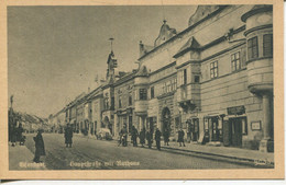 010551  Eisenstadt - Hauptstrasse Mit Rathaus  1948 - Eisenstadt