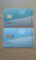 LOT 2 ANCIENNES CARTES GSM SIM SFR T.B.E !!! - Otros & Sin Clasificación