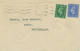 GB „PORTADOWN / CO. ARMAGH“ Krag Machine Postmark Multiple Impression On Cover - Nordirland