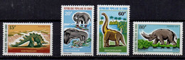 Congo-Brazzaville YT 275-278 Neuf Sans Charnière - XX - MNH Dinosaure - Neufs