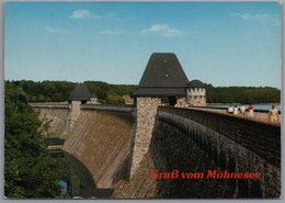 Möhnesee - Die Staumauer Am Möhnesee Im Sauerland - Möhnetalsperre