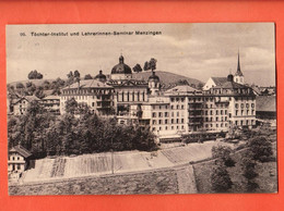 ZLD-24  Menzingen  Institut.  Gelaufen 1914  Zürcher, Consumhalle 95 - Menzingen