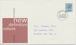 GB 1978 Machin 10 1/2 P Dull Blue Superb FDC FDI-CDS "DARLINGTON / CO. DURHAM" - Série 'Machin'