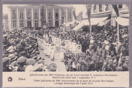 DIEST.  Jubelfeesten  Der 300° Verjaardag V/d Dood Van Joannes Berghmans - Diest