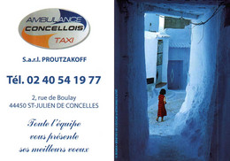 6803 Petit Calendrier Poche 2013 (scan Recto-verso) Ambulance Taxi PROUTZAKOFF 44 SAINT JULIEN DE CONCELLES - Tamaño Pequeño : 2001-...