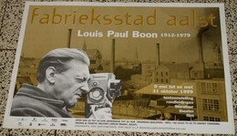 Affiche Fabriekstad Aalst Louis Paul Boon 1912 - 1979 - Oud